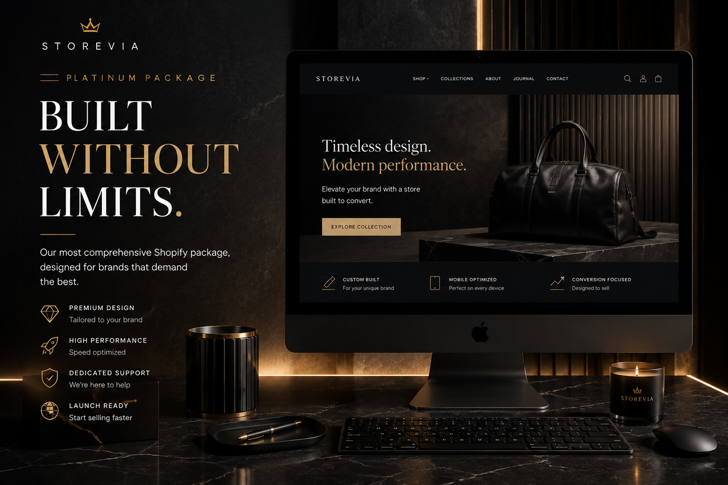 Premium Shopify Store – Platinum Package