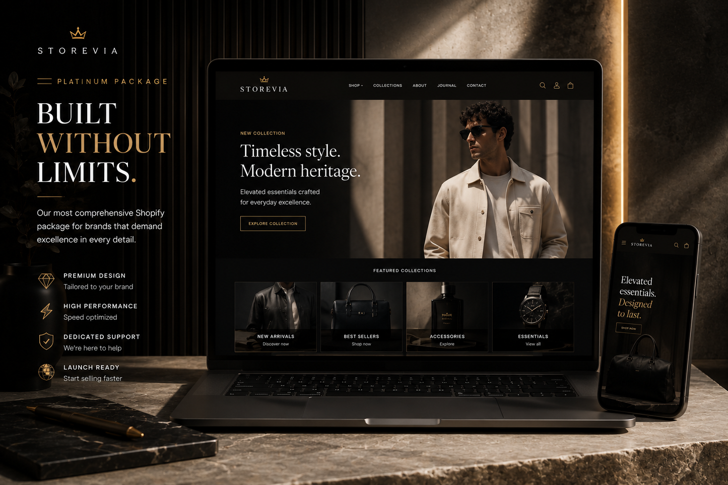 Premium Shopify Store – Platinum Package
